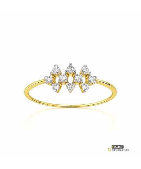 10 Stone Diamond Ring
