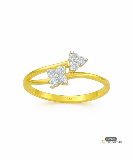 7 Diamond Gold Ring