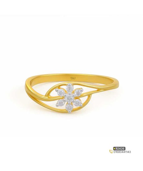 7 Stone Flower Diamond