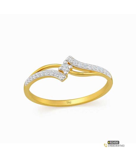 Ban Style Diamond Ring