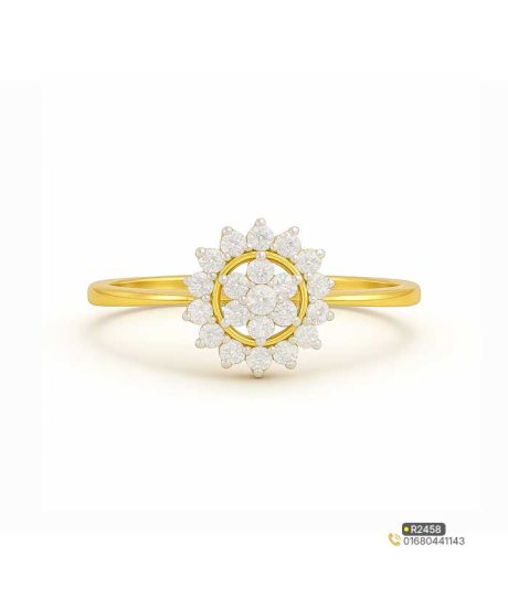 Best Sunflower Diamond Ring