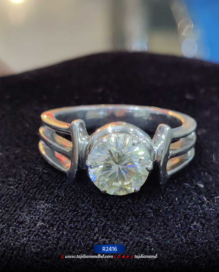 Big One Stone Diamond Ring For Man Taj Diamond Big One Stone Diamond Ring For Man Taj Diamond