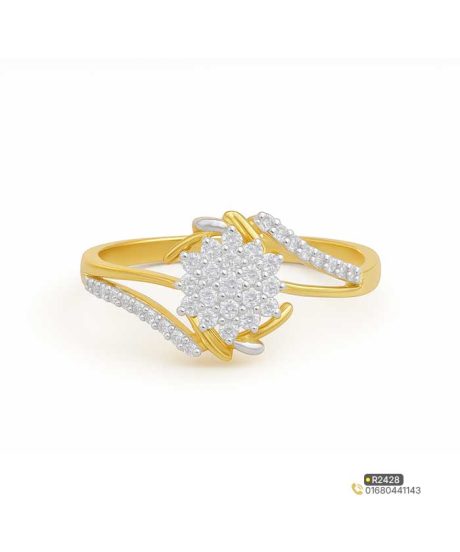 Crown Style Diamond Ring