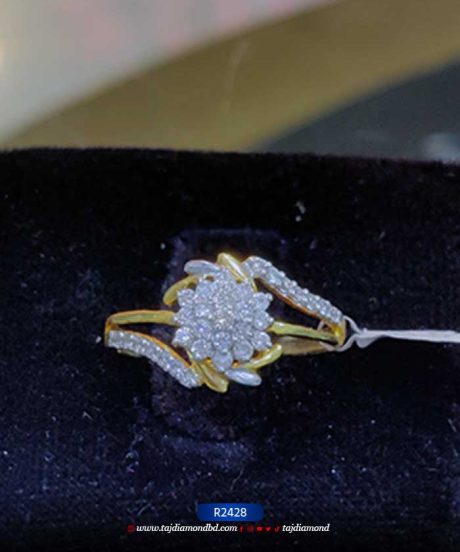 Crown Style Diamond Ring Gold Engagement Rings Price
