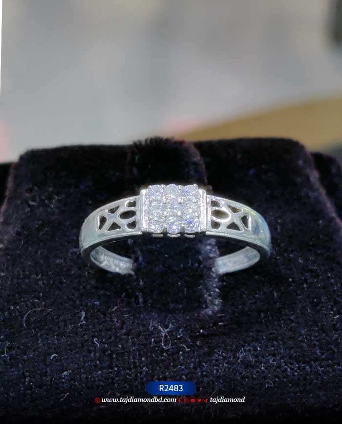 Latest Silver 9 Diamond Ring Jewellery Ring for Men Latest Silver 9 Diamond Ring Jewellery Ring for Men