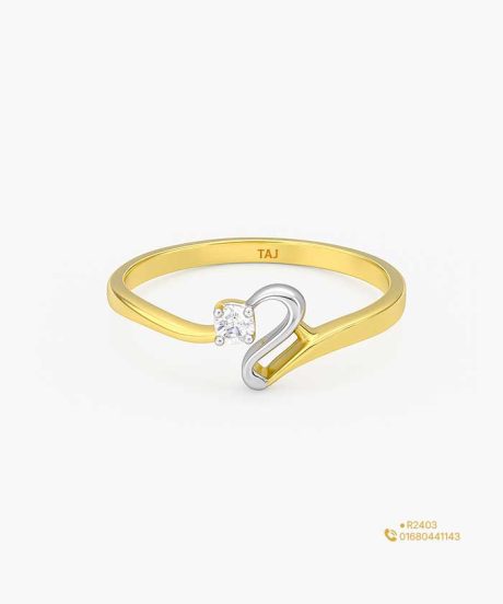 One Stone Diamond Ring