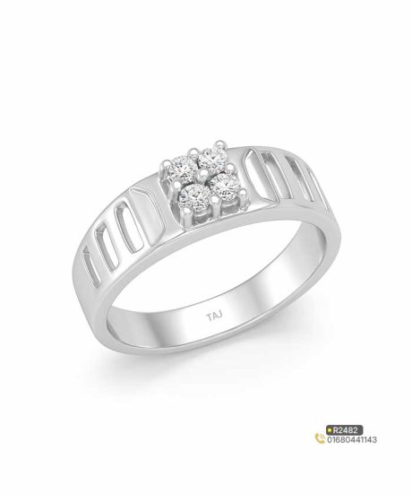 Silver Four Stone Engagement