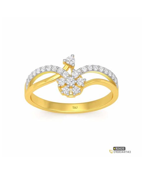 Taj Diamond Finger Ring
