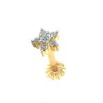 6 Stone Diamond Nosepin For Women