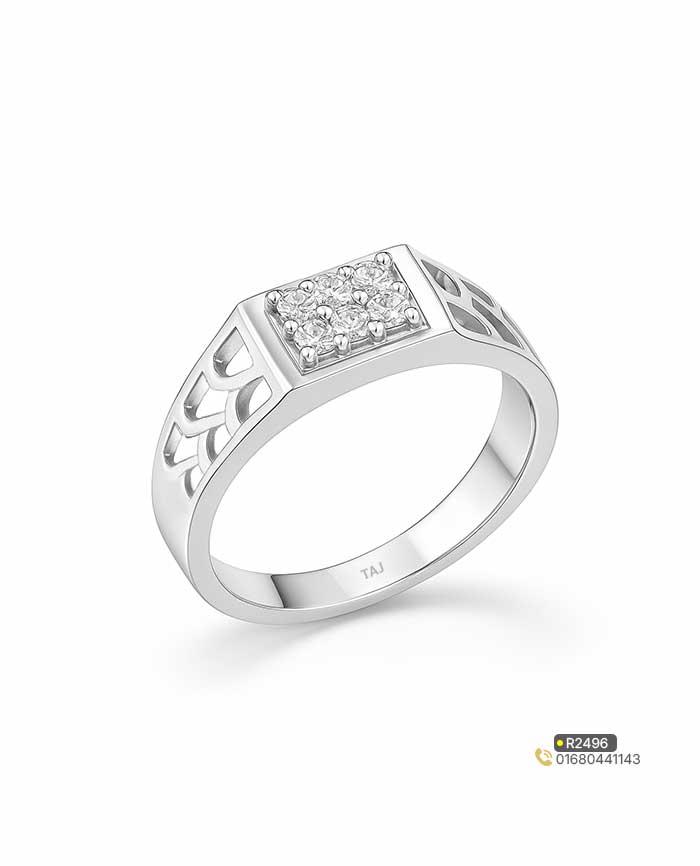 Latest Silver Diamond Rings Latest Silver Diamond Rings