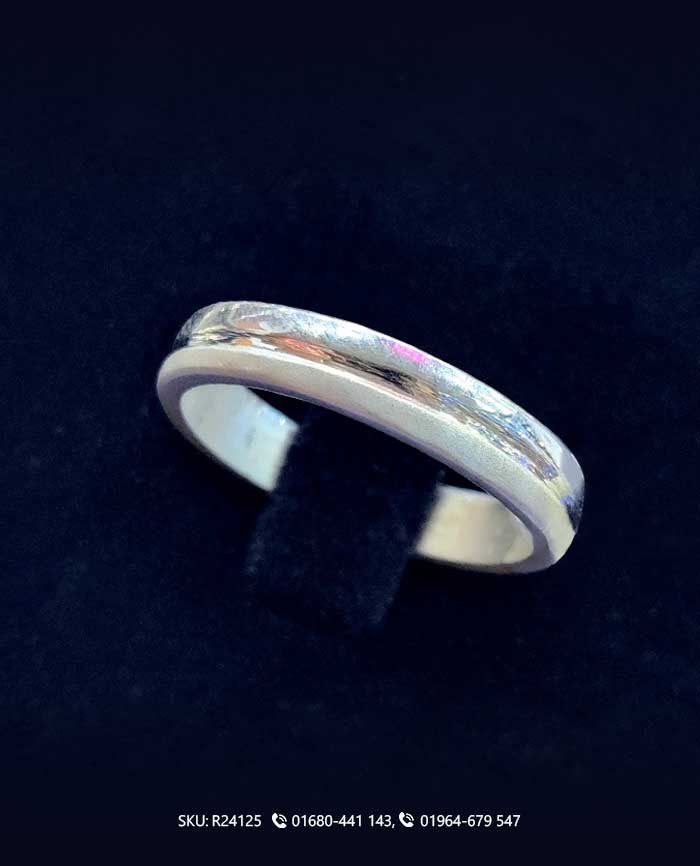 Custom Silver Band Ring