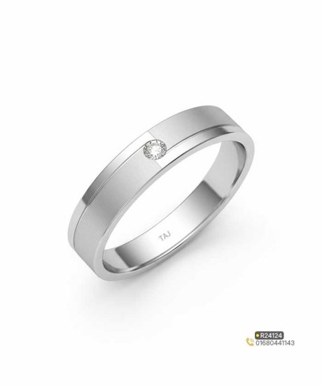 Silver Mans Fashionable Ring