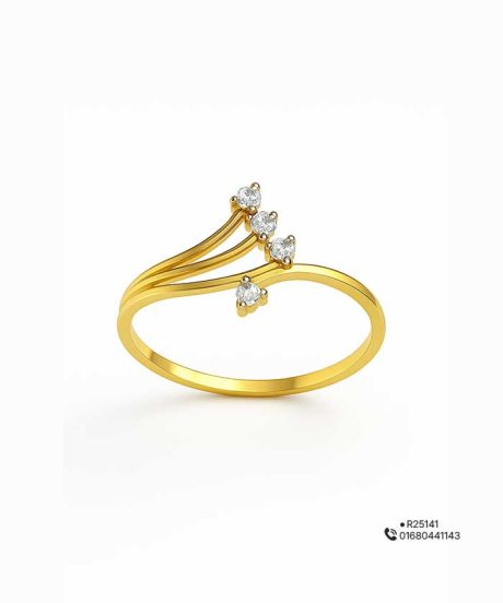 Elegant Gold Diamond Ring