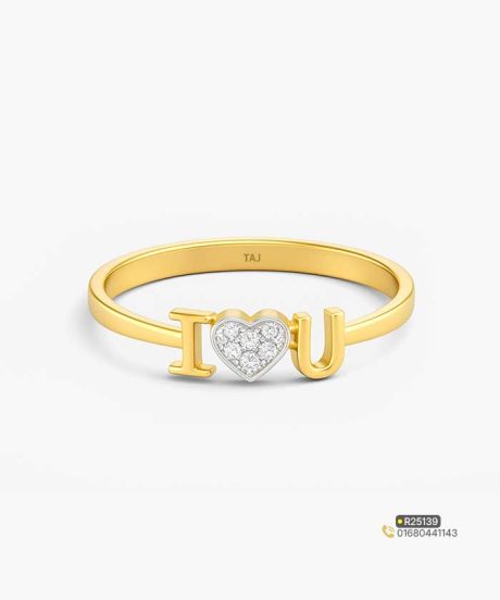 I Love Diamond Ring at Taj Diamond