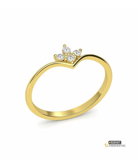 Royal Crown Diamond Ring